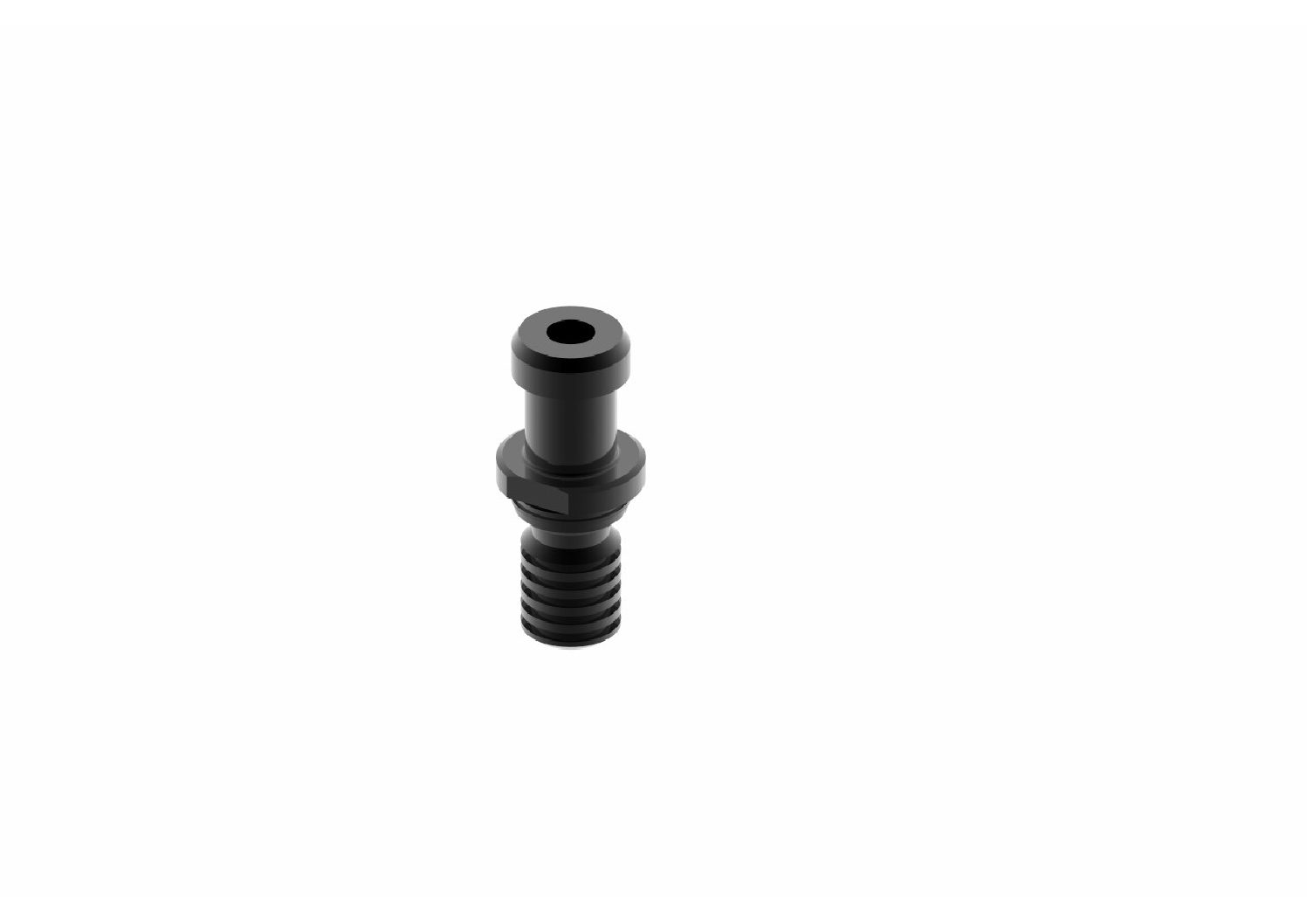 SK 7388/2-A Pull stud with water passage WITH OR SK 50