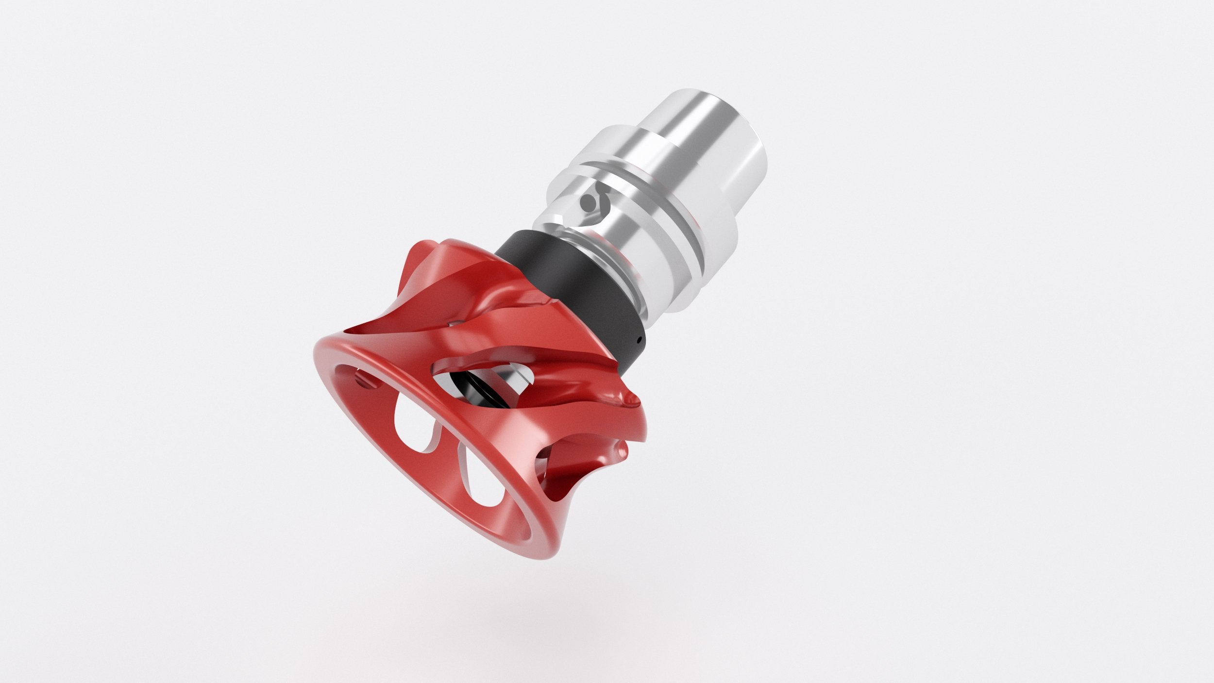 HSK63E Hydraulic Tool Holder with Twister LH